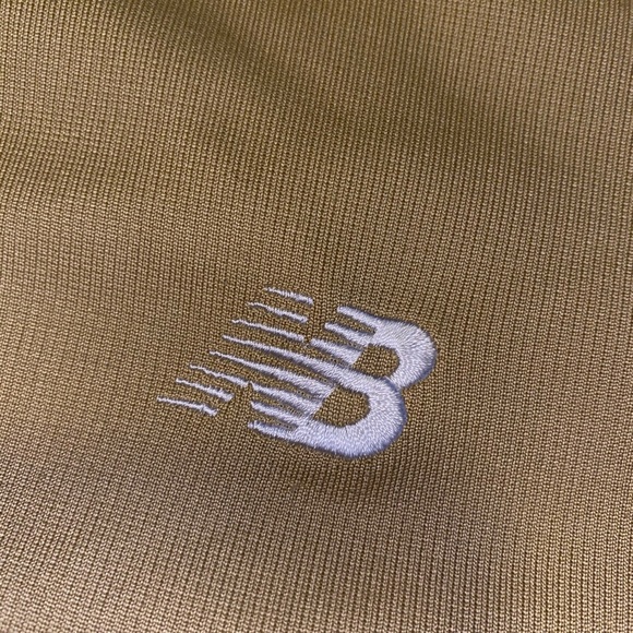 🚹XL New Balance Collared Track Jacket, Gold,RARE! - Picture 3 of 9